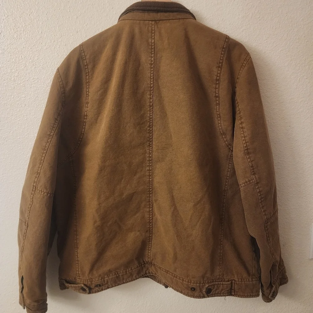 Levi's Cargo Style Trucker Work Jacket Mens XL